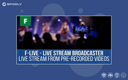 Wordpress plugin F-Live - Live Stream Broadcaster Plugin for WordPress
