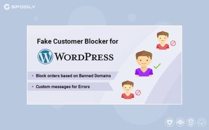 Wordpress plugin Fake Customer Blocker for WordPress