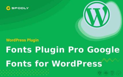 Wordpress plugin Fonts Plugin Pro Google Fonts for WordPress