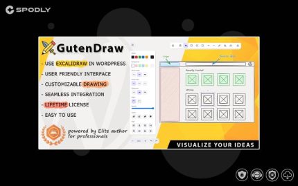 Wordpress plugin GutenDraw - Visualize Ideas with Excalidraw in WordPress