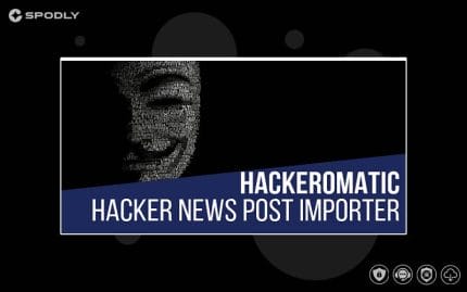 Wordpress plugin Hackeromatic Hacker News News Post Generator Plugin