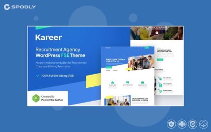 Wordpress plugin Kareer – Human Resource & Recruitment Agency Gutenverse FSE WordPress Block Theme