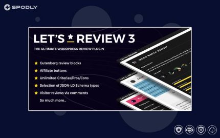 Wordpress plugin Let's Review WordPress Plugin With Affiliate Options