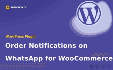Wordpress plugin Order Notifications on WhatsApp for WooCommerce