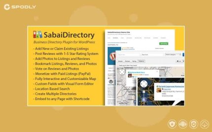 Wordpress plugin Sabai Directory - Business directory plugin for WordPress
