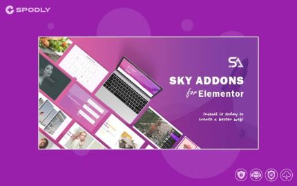 Wordpress plugin Sky Addons - Elementor Addons for WordPress with Theme Builder, Templates, Blocks & Widgets