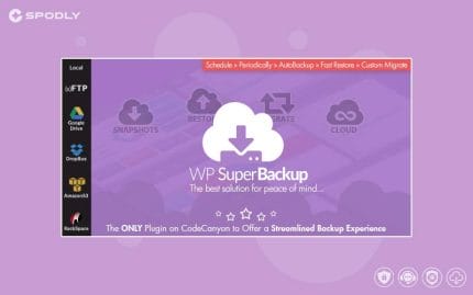 Wordpress plugin Super Backup & Clone - Migrate for WordPress