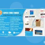 Wordpress plugin Super Store Finder for WordPress (Google Maps Store Locator)