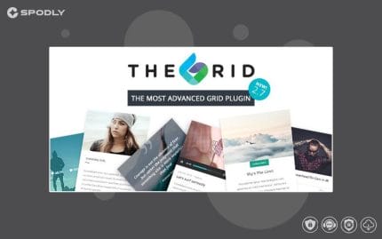 Wordpress plugin The Grid - Responsive WordPress Grid Plugin