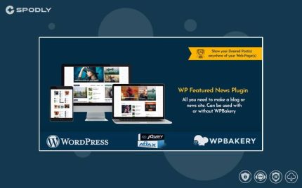 Wordpress plugin WP Featured News Pro | Custom Posts Listing Plugin