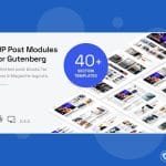 Wordpress plugin WP Post Modules for NewsPaper and Magazine Layouts (Gutenberg Block)