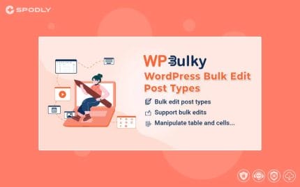 Wordpress plugin WPBulky – WordPress Bulk Edit Post Types