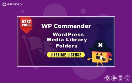 Wordpress plugin WPCommander - Media Library Folders for WordPress