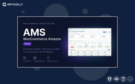 Wordpress plugin WooCommerce Amazon Affiliate Plugin – Auto Import & Dropship Tool