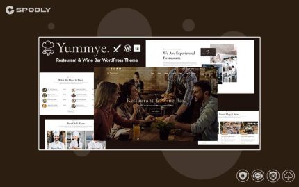 Yummye - Restaurant & Wine Bar WordPress Theme