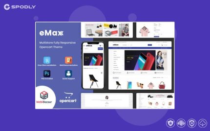 eMax - Shopping Mall OpenCart Template