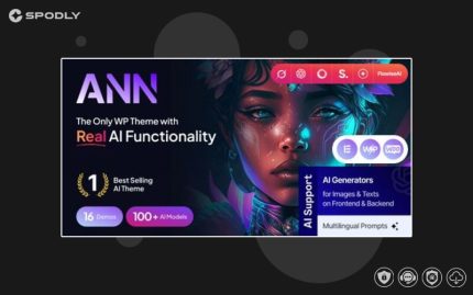 AI ANN - AI Generator & AI Agency WordPress Theme