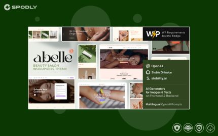 Abelle - Beauty Salon Elementor WordPress Theme