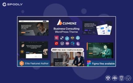 Acumenz - Business & Consulting WordPress Elementor Theme