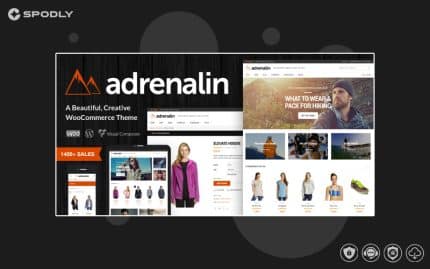 Adrenalin - Multi-Purpose WooCommerce Theme