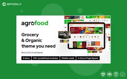 Agrofood - Elementor WooCommerce WordPress Theme