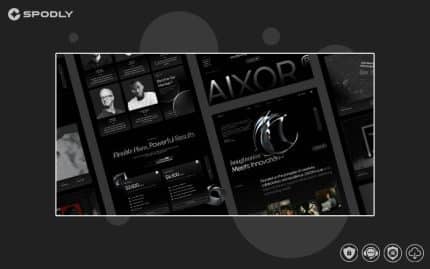 Aixor Agency WordPress Theme