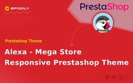 Alexa - Mega Store Responsive Prestashop Theme