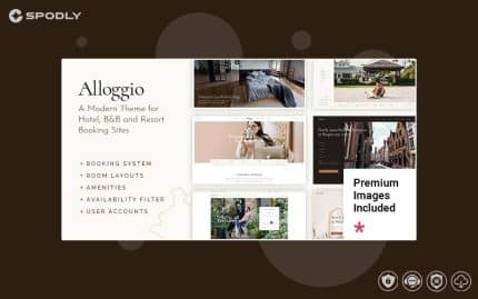 Alloggio - Hotel Booking WordPress Theme