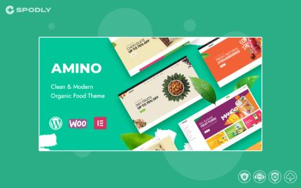 Amino – Organic and Food WordPress Theme