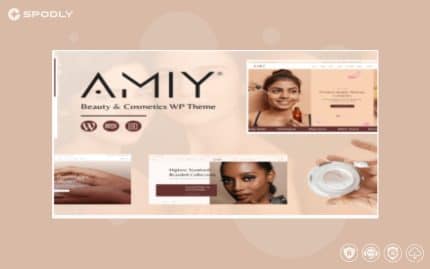 Amiy – Beauty Cosmetic Woo-commerce Theme