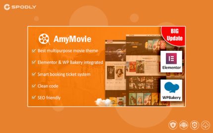 AmyMovie - Film and Cinema WordPress Theme