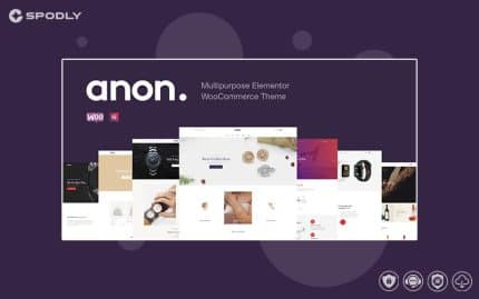 Anon - Multipurpose Elementor WooCommerce Themes