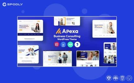 Apexa - Multipurpose Business Consulting WordPress Theme
