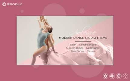 Arabesque - Modern Ballet School and Dance Studio WordPress Theme