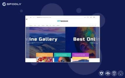 Artworker - Online Gallery & Artist Portfolio PrestaShop Theme