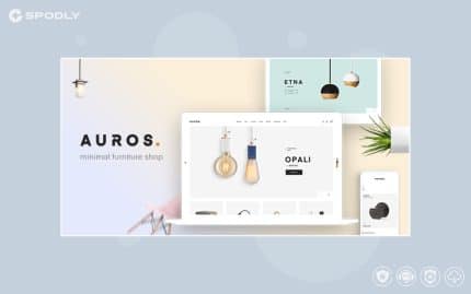 Auros - Furniture Elementor WooCommerce Theme