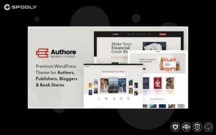 Authore - WordPress Theme for Authors and Publishers