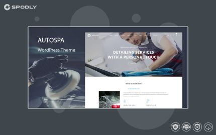 Auto Spa - Car Wash WordPress Theme