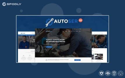 Autoser - Car Repair and Auto Service WordPress Theme