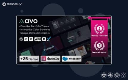 Avo - Creative Portfolio & Agency WordPress Theme