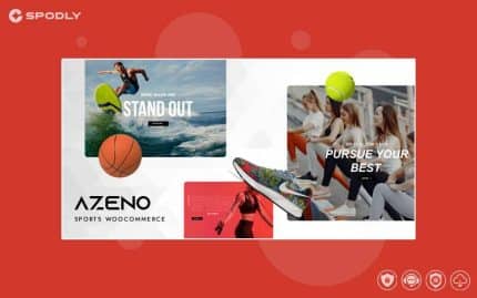 Azeno – Sport Store WooCommerce WordPress Theme