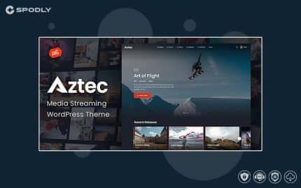 Aztec - Video Streaming & Membership WordPress Theme