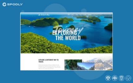 Backpack Story - Travel Agency Multipage Modern Joomla Template
