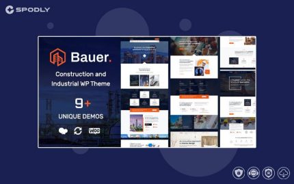 Bauer | Construction and Industrial WordPress Theme