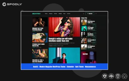 Beatrix – Modern Magazine WordPress Theme