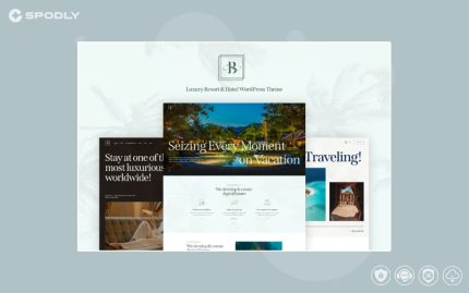 Belicia – Luxury Resort and Hotel WordPress Theme