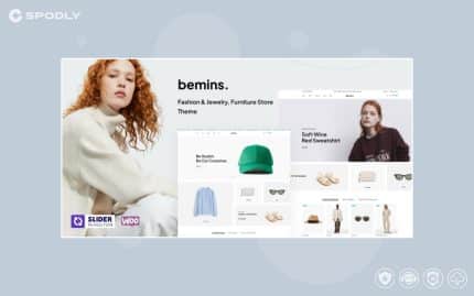 Bemins – Fashion & Jewelry, Furniture Store WordPress Theme