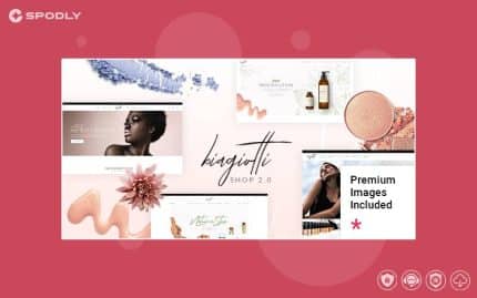 Biagiotti - Beauty and Cosmetics Shop WordPress Theme
