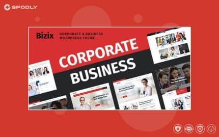 Bizix - Corporate and Business WordPress Theme