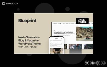 Blueprint - Next-Generation Blog & Magazine Theme